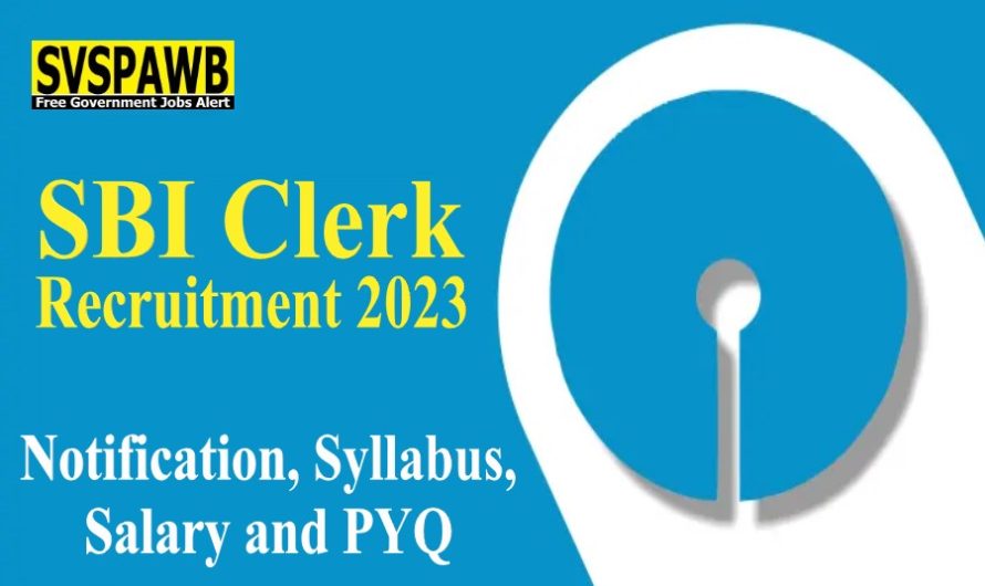 SBI Clerk Recruitment 2023 Notification For 8773 Posts, Apply Online Now