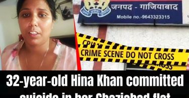 Hina Khan committed suicide in her Ghaziabad flat